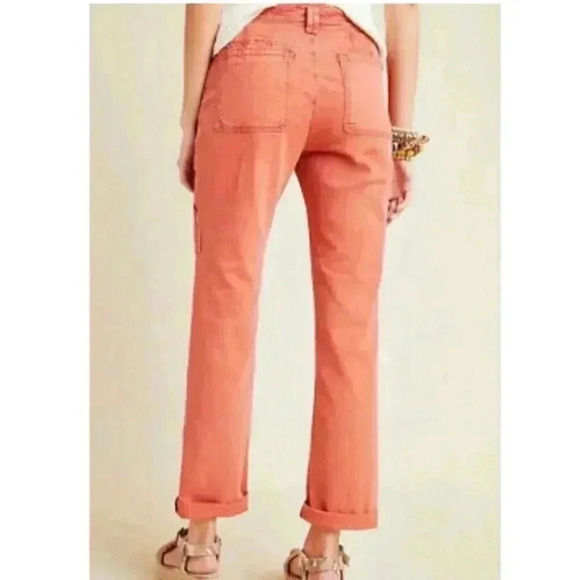 Anthropologie Herringbone Carpenter Pants - Picture 2 of 2